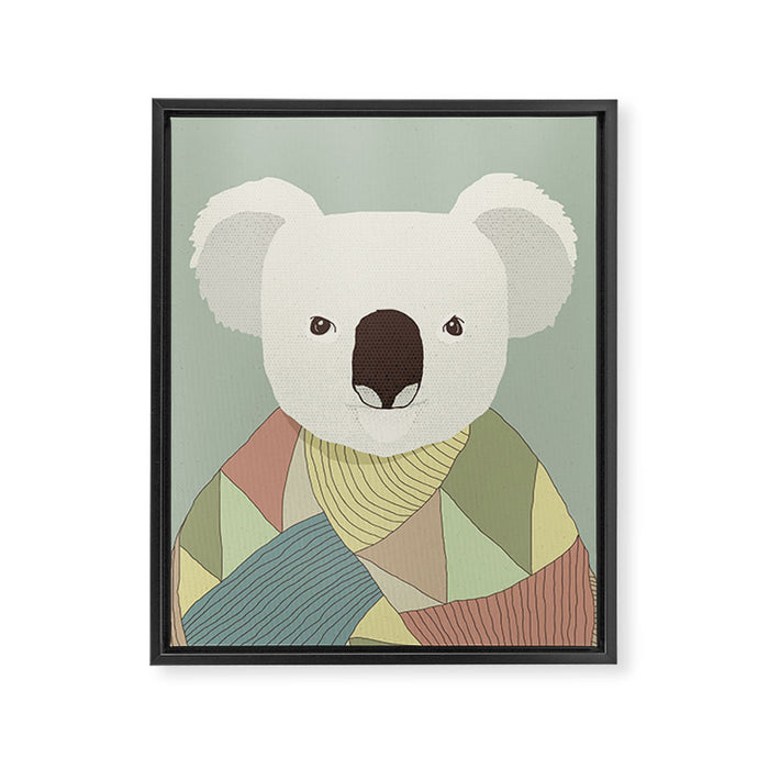 Whimsical Koala II Framed Canvas Print Gallery Image 1