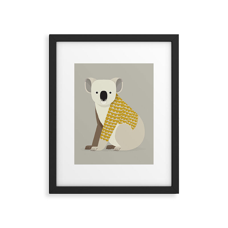 Whimsical Koala Framed Art Print Gallery Image 6