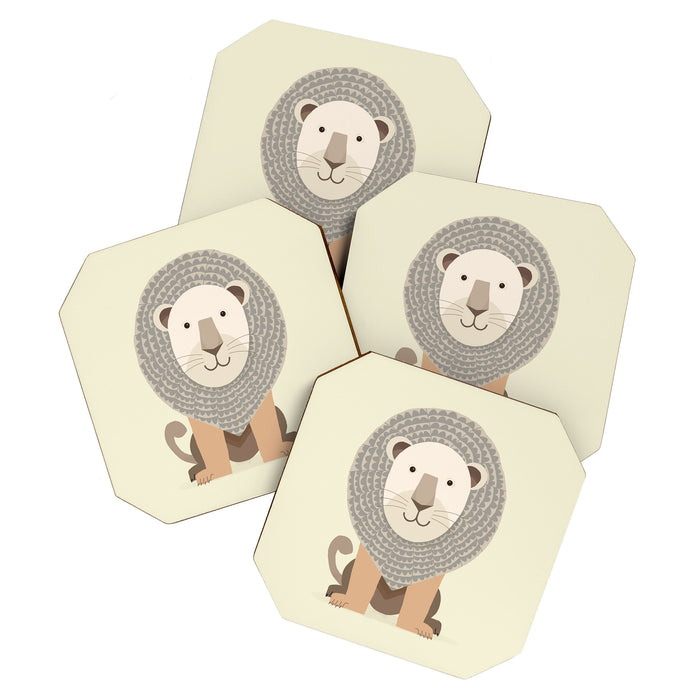 Whimsical Lion Coaster Gallery Image 1