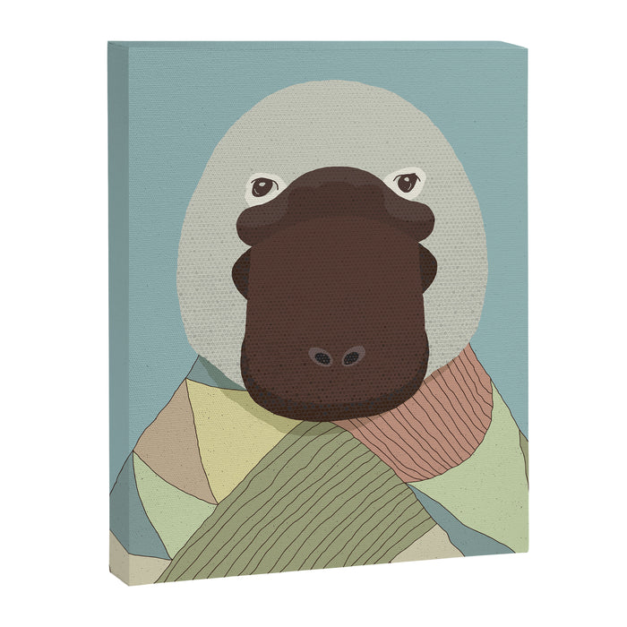 Whimsical Platypus II Canvas Print Gallery Image 1