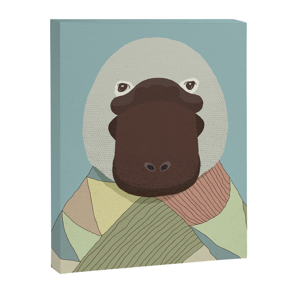 Whimsical Platypus II Canvas Print Gallery Image 8