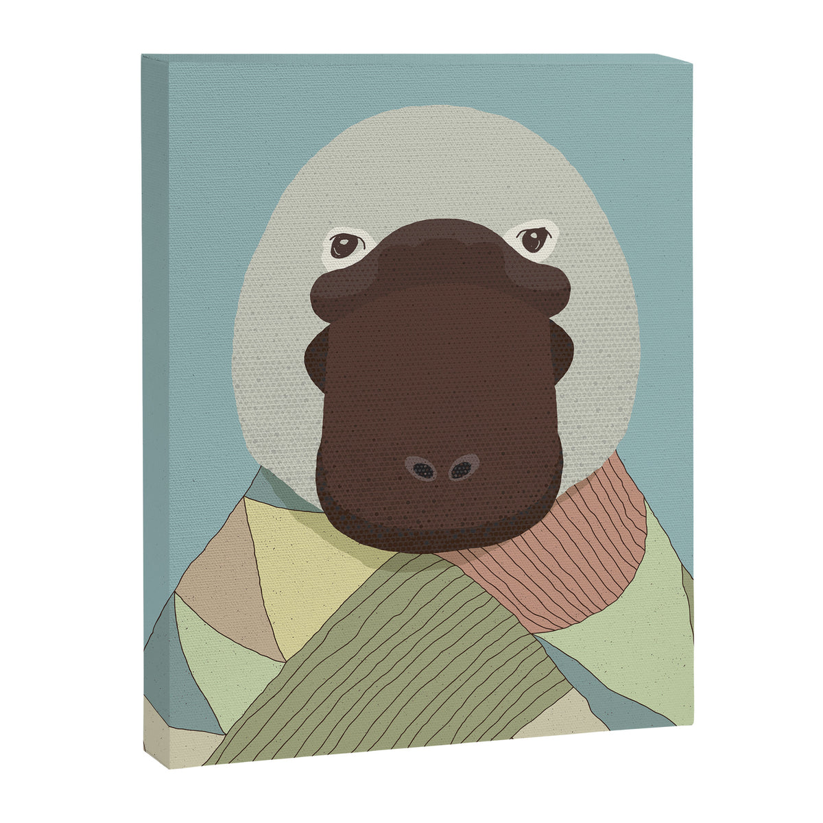 Whimsical Platypus II Canvas Print Gallery Image 8