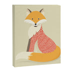 Whimsical Red Fox Canvas Print Gallery Image 8