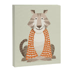 Whimsical Tiger Canvas Print Gallery Image 8
