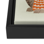 Whimsical Tiger Framed Canvas Print Gallery Image 3