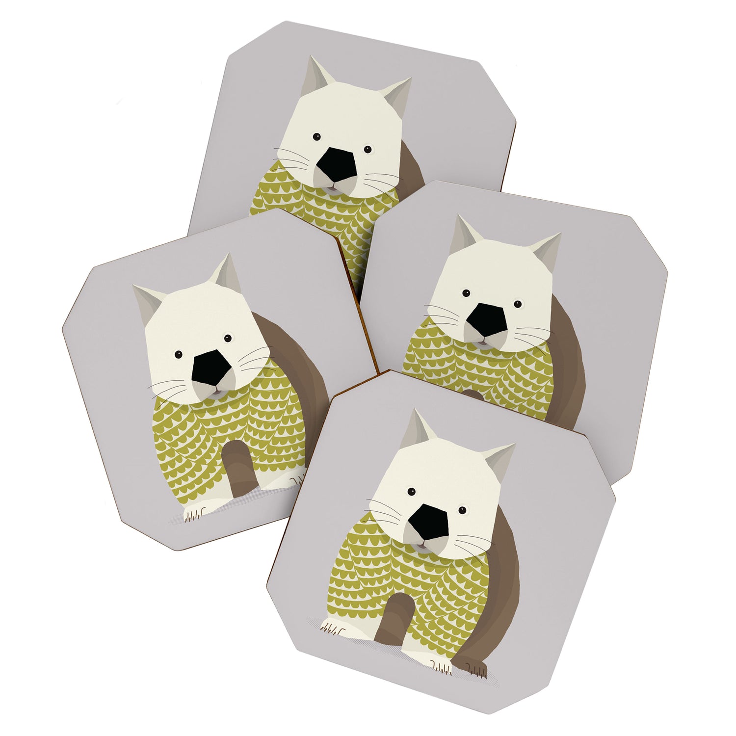 Whimsical Wombat Coaster Gallery Image 1
