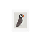 Whimsy Atlantic Puffin Art Print Gallery Image 1