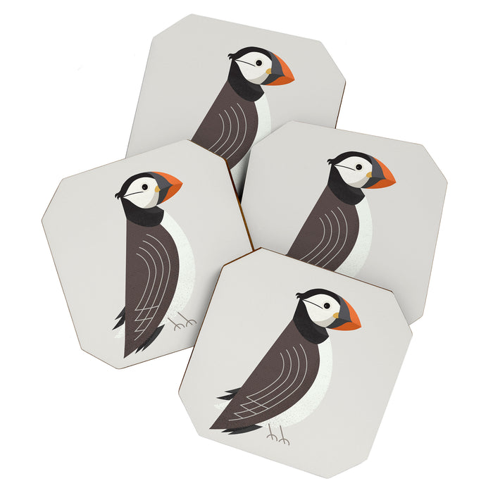 Whimsy Atlantic Puffin Coaster Gallery Image 1