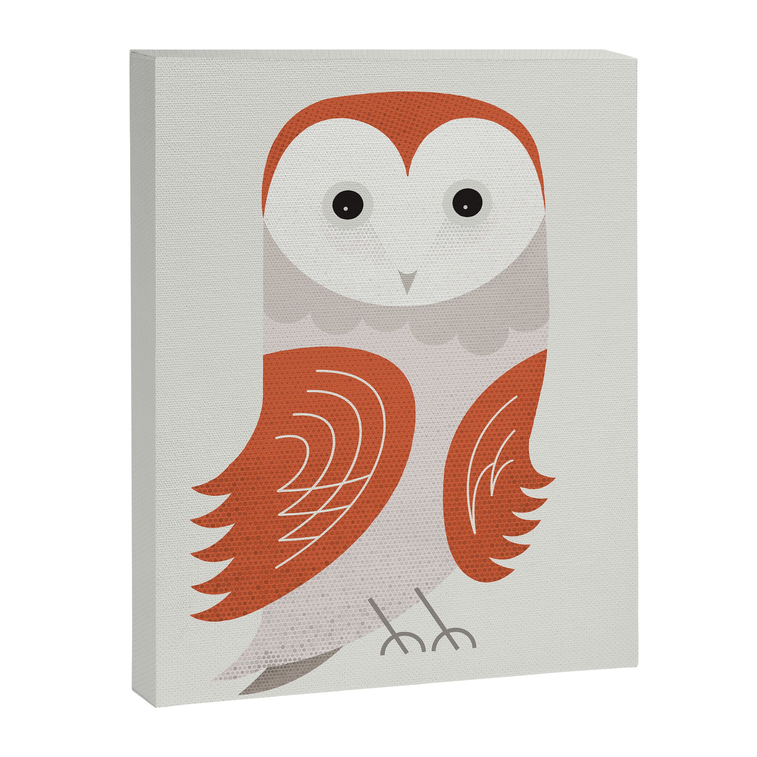 Whimsy Barn Owl Canvas Print Gallery Image 8