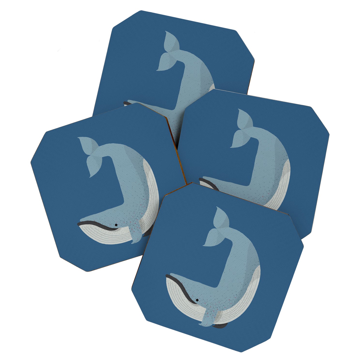 Whimsy Blue Whale Coaster Gallery Image 1