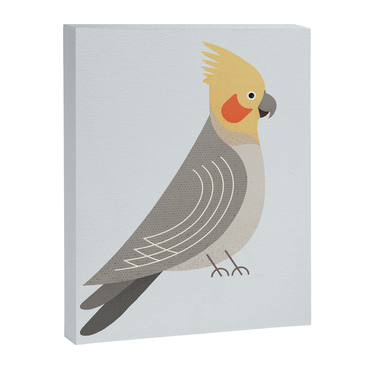 Whimsy Cockatiel Canvas Print Gallery Image 8