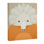 Whimsy Echidna, Animal Portrait Canvas Print Gallery Image 8