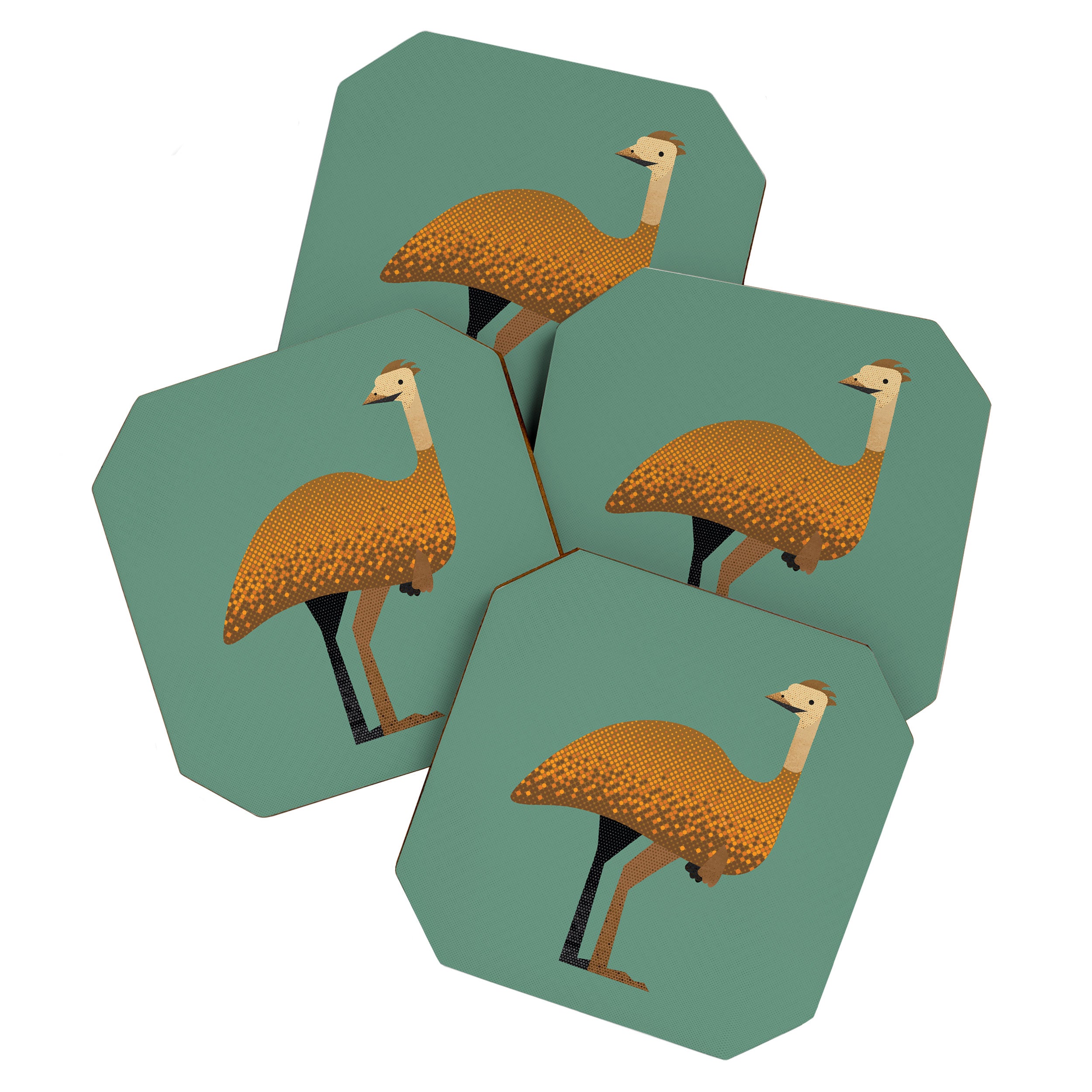 Whimsy Emu Coaster Gallery Image 1