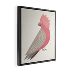 Whimsy Galah Framed Canvas Print Gallery Image 2