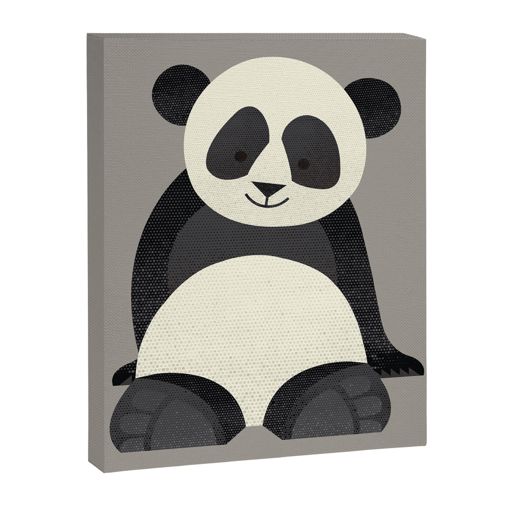 Whimsy Giant Panda Canvas Print Gallery Image 8