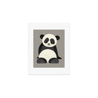 Whimsy Giant Panda Art Print Gallery Image 1