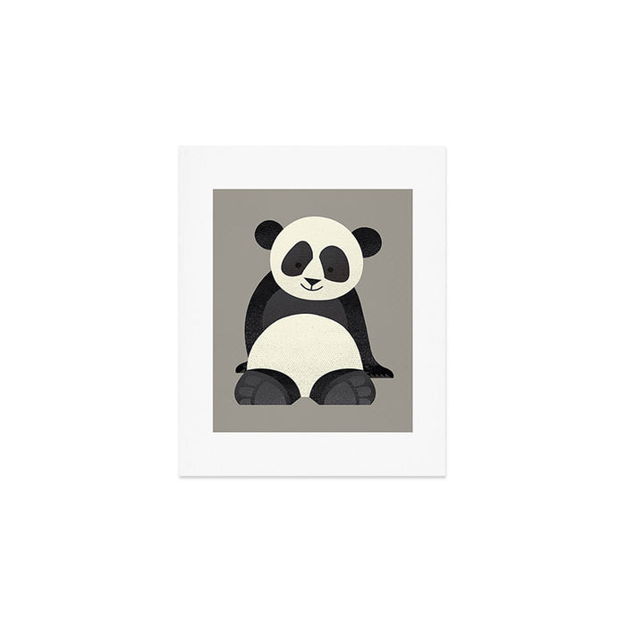 Whimsy Giant Panda Art Print Gallery Image 1