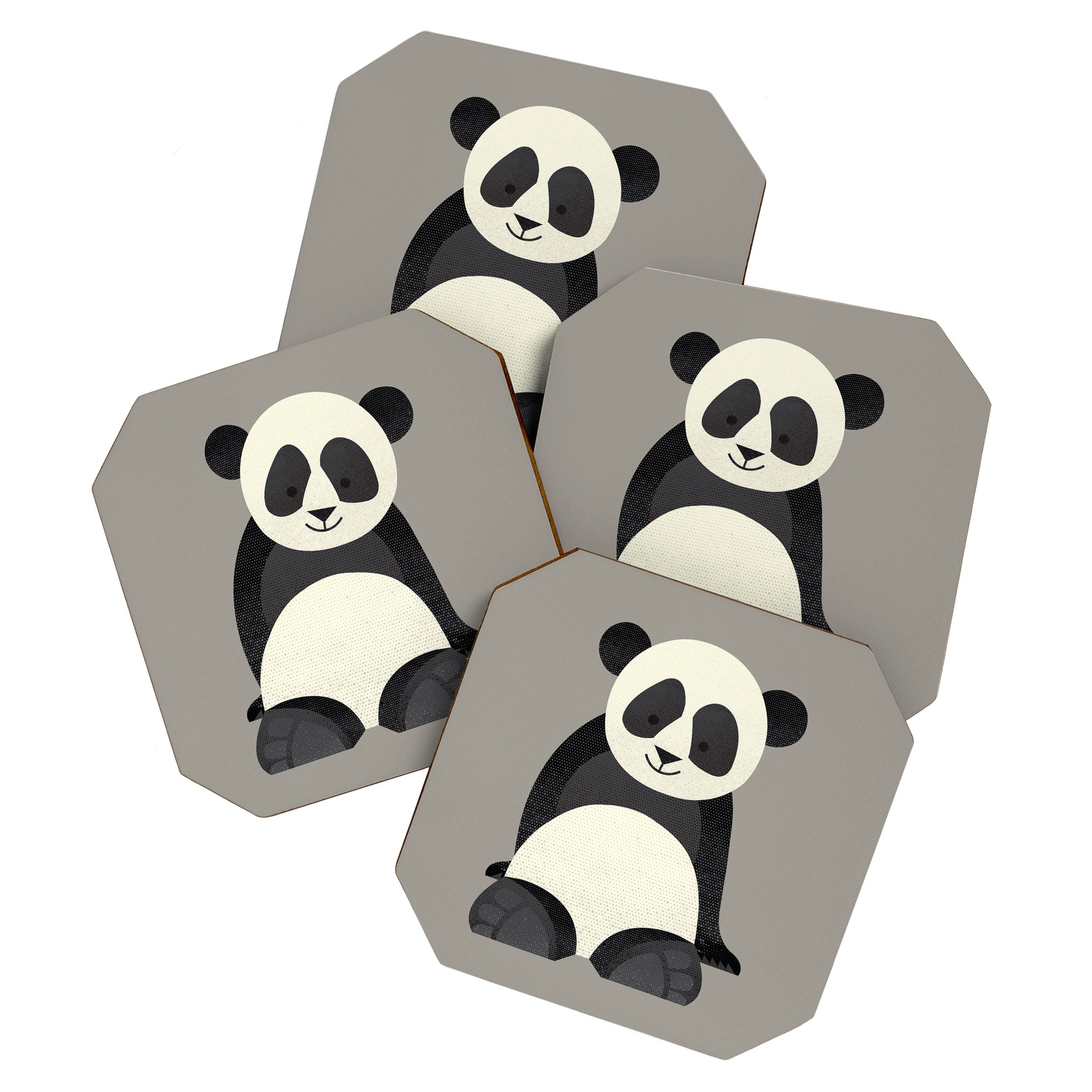 Whimsy Giant Panda Coaster Gallery Image 1