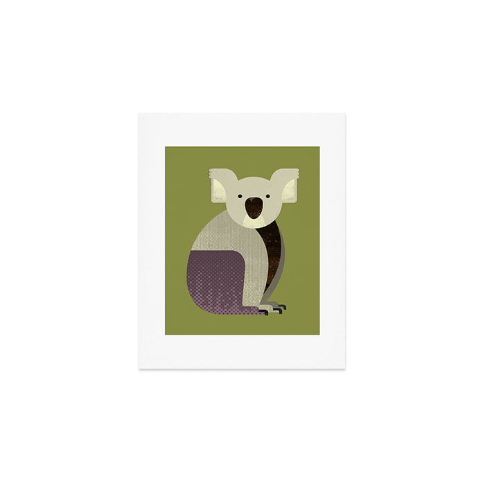 Whimsy Koala Art Print Gallery Image 1