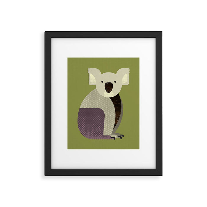 Whimsy Koala Framed Art Print Gallery Image 1