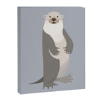 Whimsy Otter Canvas Print Gallery Image 8