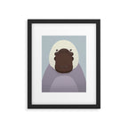Whimsy Platypus, Animal Portrait Framed Art Print Gallery Image 6