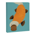 Whimsy Platypus Canvas Print Gallery Image 8