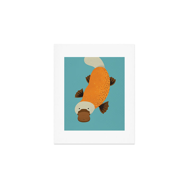 Whimsy Platypus Art Print Gallery Image 1