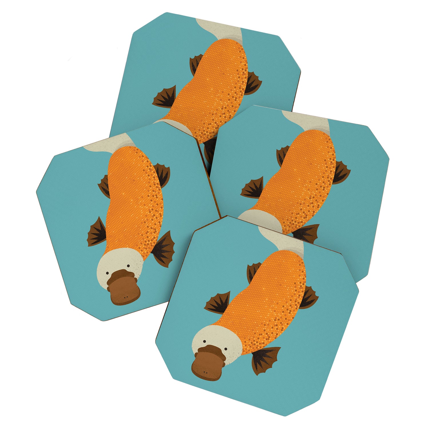 Whimsy Platypus Coaster Gallery Image 1