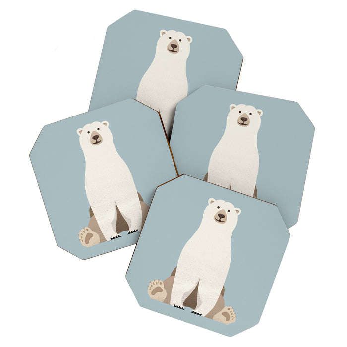 Whimsy Polar Bear Coaster Gallery Image 1