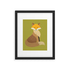 Whimsy Red Fox Framed Art Print Gallery Image 6
