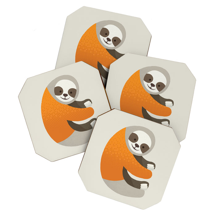Whimsy Sloth Coaster Gallery Image 1