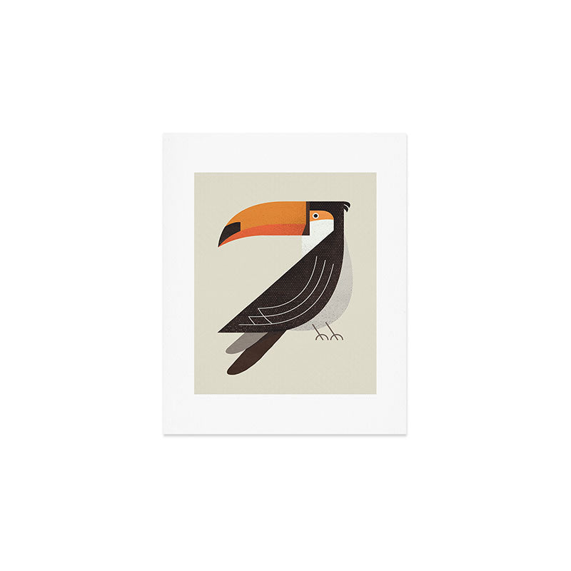 Whimsy Toucan Art Print Gallery Image 1