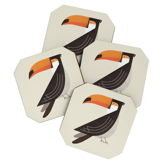 Whimsy Toucan Coaster Gallery Image 1