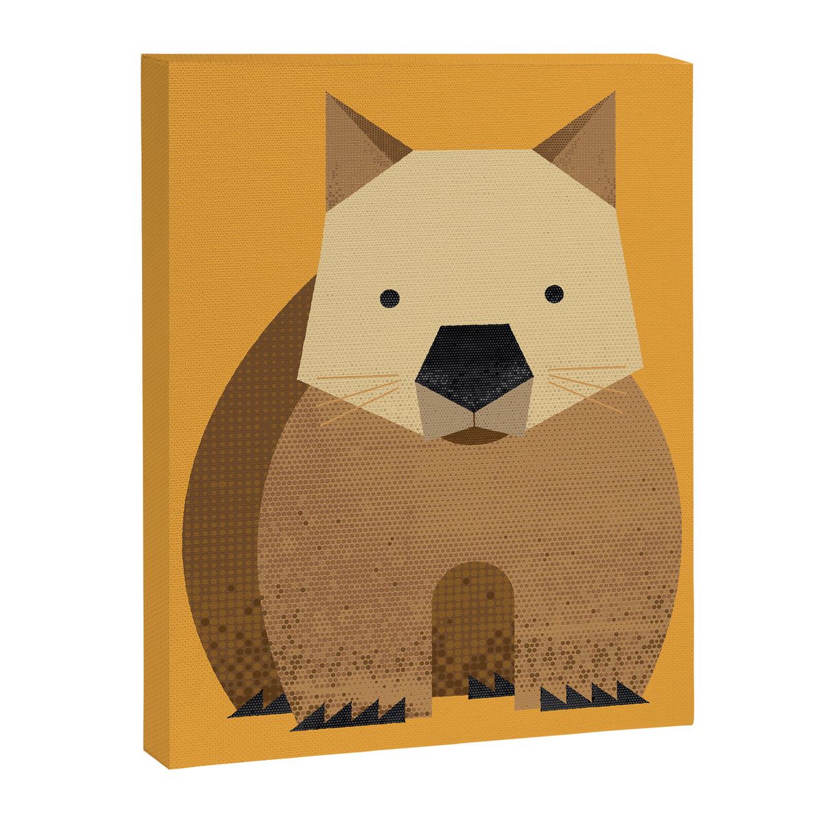 Whimsy Wombat Canvas Print Gallery Image 8