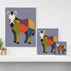 Zebra Canvas Print Gallery Image 3
