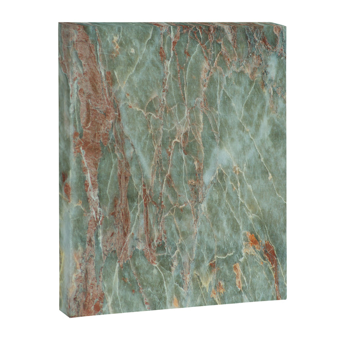 Sage and Rust Marble Canvas Print Gallery Image 1