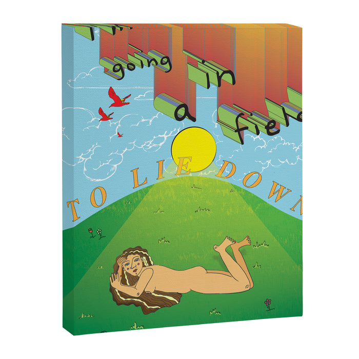 i'm going in a field Canvas Print Gallery Image 1