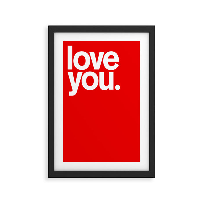 ALWAYS Framed Art Print Gallery Image 1