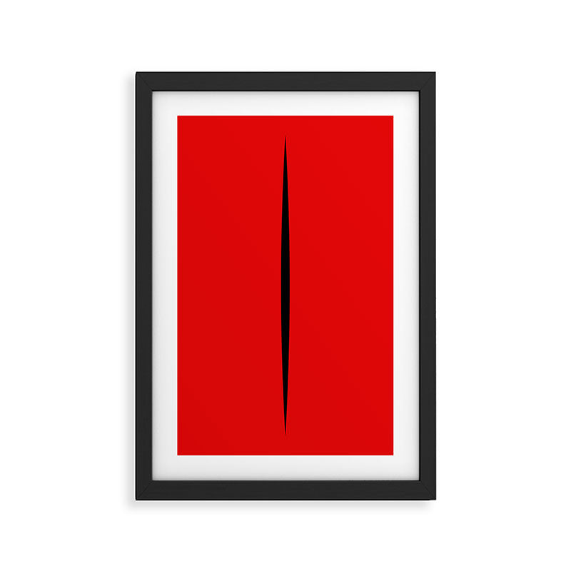 LUCIO FONTANA Framed Art Print Gallery Image 2