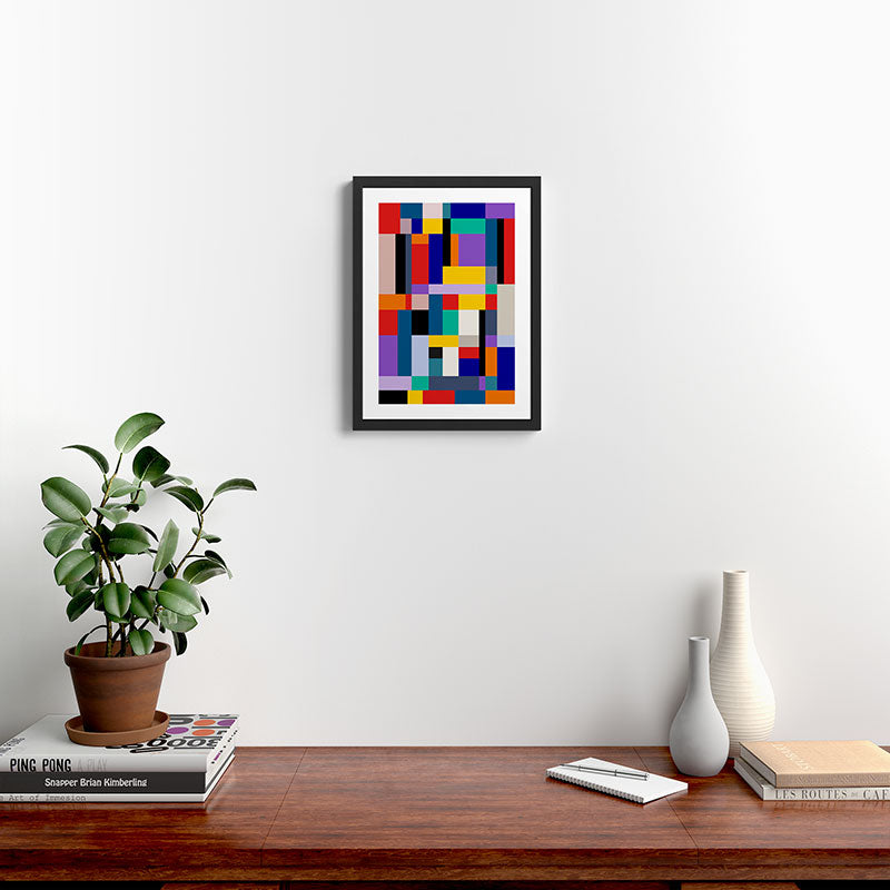 MODERNISM TWO Framed Art Print Gallery Image 2