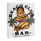 Beach Club Bar: Tropical Live Music Venue Canvas Print Gallery Image 6