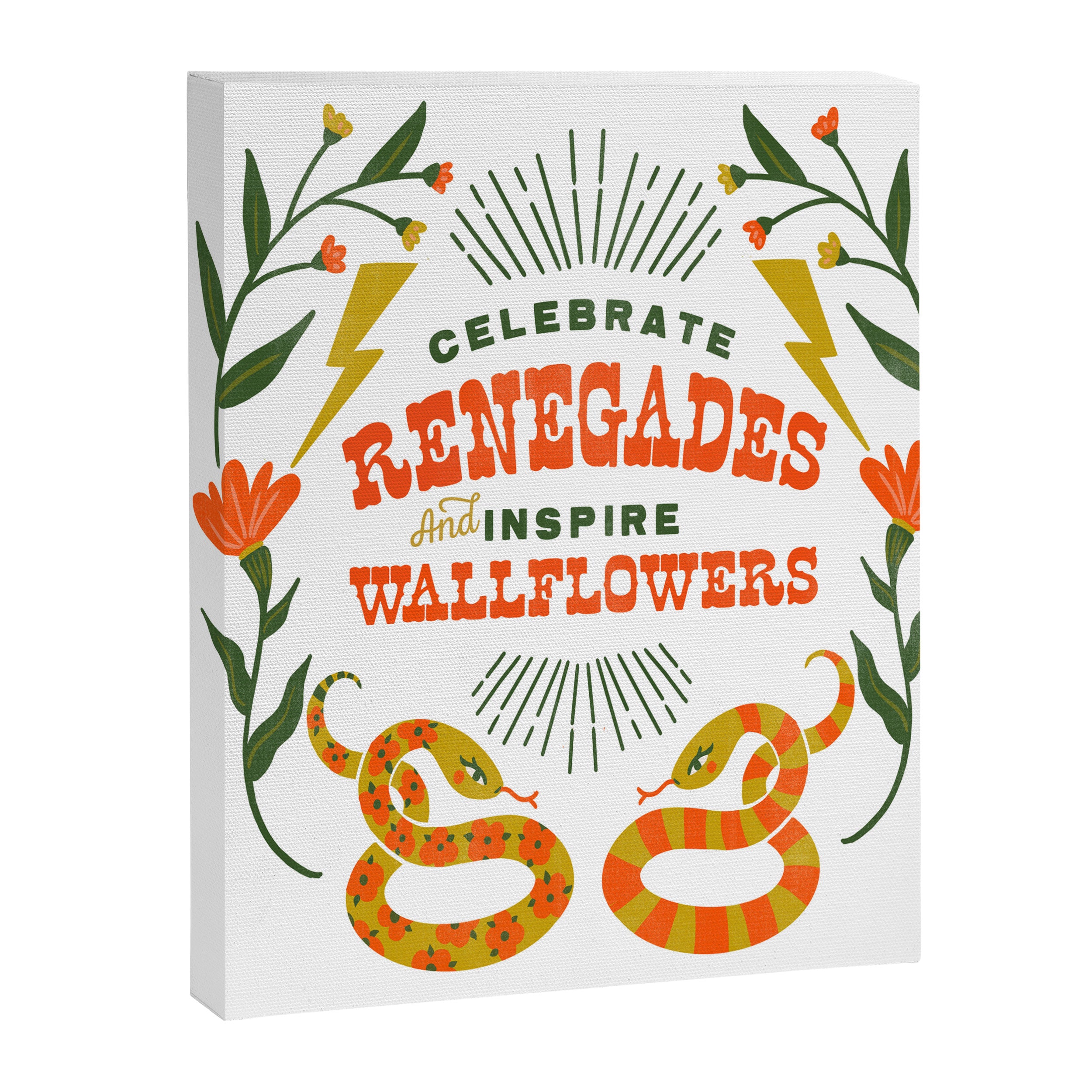 Celebrate Renegades & Inspire Wallflowers Canvas Print Gallery Image 8