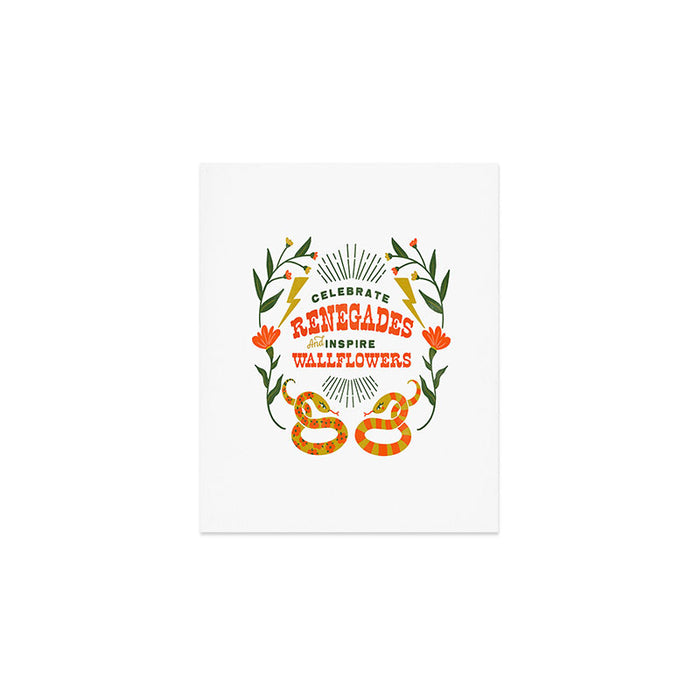 Celebrate Renegades & Inspire Wallflowers Art Print Gallery Image 1