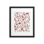 Zodiac Sign Astrology Toile Pattern Framed Art Print Gallery Image 4