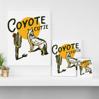 Coyote Cutie Canvas Print Gallery Image 3