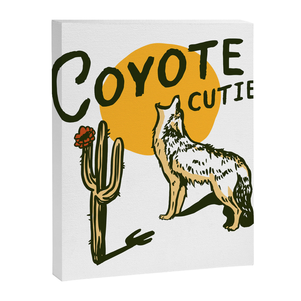 Coyote Cutie Canvas Print Gallery Image 6