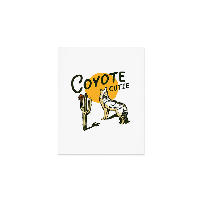 Coyote Cutie Art Print Gallery Image 1