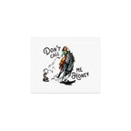 "Don't Call Me Honey" Cowgirl On Horseback Shooting a Rattlesnake Art Print Gallery Image 1