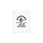 "Montana: Pants Are For Tourists" Funny Retro Cowboy Travel Art Art Print Gallery Image 1